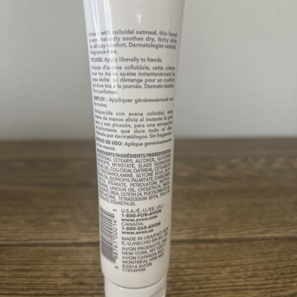 Avon Moisture Therapy Calming Relief Hand Cream 4.2‎ OZ - Picture 4 of 4